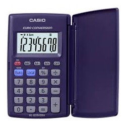 CASIO HL-820VER Calculadora básica Azul (8 dígitos)