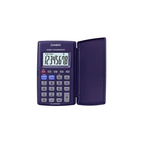 CASIO HL-820VER Calculadora básica Azul (8 dígitos)