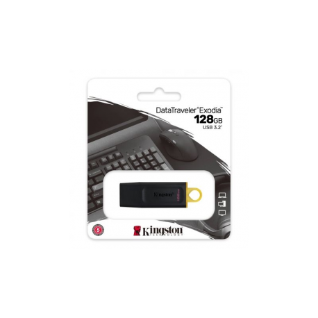 Pendrive 128GB Kingston DataTraveler Exodia USB 3.2