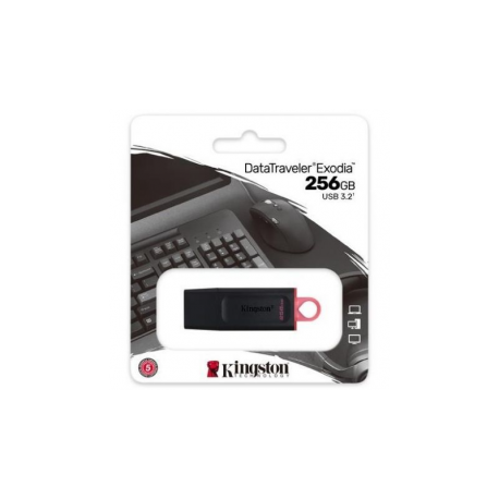 Pendrive 256GB Kingston DataTraveler Exodia USB 3.2