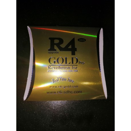 R4 Gold Pro SDHC 2025 para cartucho DS/3DS/2DS Revolution tarjeta