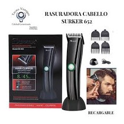 Máquina Cortadora De Cabello y Afeitadora Profesional / Surker Modelo SK-652