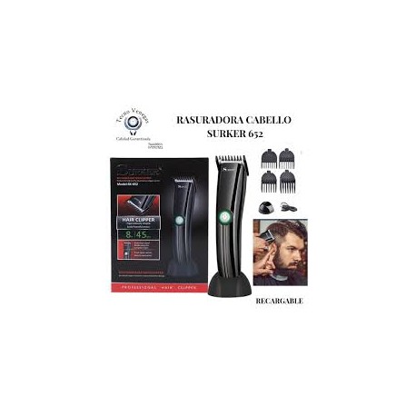 Máquina Cortadora De Cabello y Afeitadora Profesional / Surker Modelo SK-652