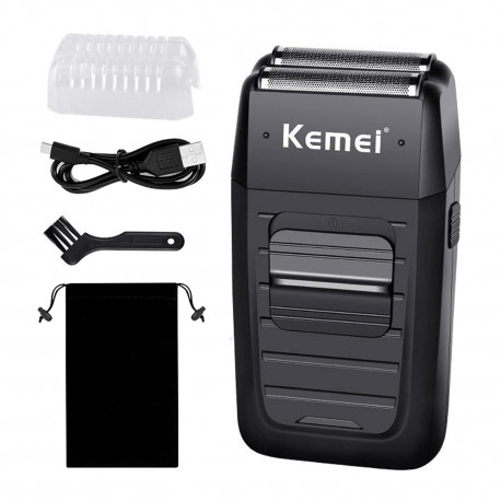 kemei Maquinilla de afeitar inalámbrica recíproca para hombre