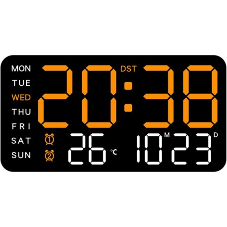 Reloj de pared digital LED 6659