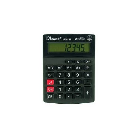 Calculadora Electronica 8 Digitos Pack Kk815a Kenko