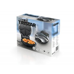 Tristar WF-2118 - Gofrera de acero inoxidable (1200 vatios)
